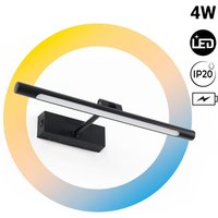 LED-Wandleuchte mit Batterie - 4W - Fernbedienung - CCT + DIM + von BARCELONA LED