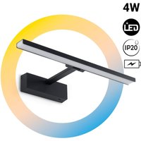 LED-Wandleuchte mit Batterie 4W - Fernbedienung - CCT + DIM + LED-Wandleuchte mit Batterie 4W - Fernbedienung - CCT + DIM + von BARCELONA LED