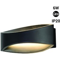 LED-Wandleuchte mit doppeltem Lichtaustritt - IP20 - 3000K - 6W LED-Wandleuchte mit doppeltem Lichtaustritt - IP20 - 3000K - 6W von BARCELONA LED