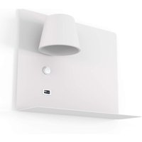 Lese-Wandleuchte mit USB-Anschluss „BASKOP“ - 6W - Links von BARCELONA LED