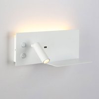 Lese-Wandleuchte mit USB-Anschluss „Kerta“ - Doppelte von BARCELONA LED