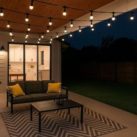 Lichterkette für den Außenbereich 10 Meter + 10 LED-Lampen E27 von BARCELONA LED