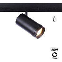 Barcelona Led - LED-Schienenstrahler für Magnetschienen mit Zoom 10-55° - 48V - von BARCELONA LED