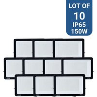 Pack x 10 - LED-Außenstrahler - 150W - 95lm/W - IP65 von BARCELONA LED