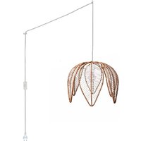 Barcelona Led - Pendelleuchte aus Rattan "Bintan" mit Schalter und Stecker Barcelona Led - Pendelleuchte aus Rattan "Bintan" mit Schalter und Stecker von BARCELONA LED