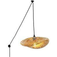 Pendelleuchte aus Weidengeflecht mit Fassung 'Vimet'. Pendelleuchte aus Weidengeflecht mit Fassung 'Vimet'. von BARCELONA LED