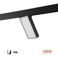 Quadratische LED-Leuchte für 48V Magnetleiste - 18W - CRI90 - Quadratische LED-Leuchte für 48V Magnetleiste - 18W - CRI90 - von BARCELONA LED