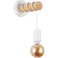 Rustikale Wandleuchte aus Holz "Mila" von BARCELONA LED