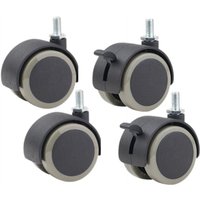 Satz mit 4 Rollen 50mm für Werbedisplay – Ref. DLS32 / DLS43 / von BARCELONA LED