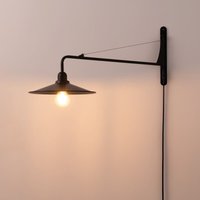 Schwenkbare Wandleuchte „PETTI“ mit Kabel und Stecker – E27 Schwenkbare Wandleuchte „PETTI“ mit Kabel und Stecker – E27 von BARCELONA LED