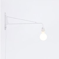 Schwenkbare Wandleuchte "Pitt" mit Kabel und Stecker von BARCELONA LED