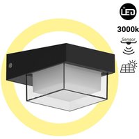 Solar LED Lampe - mit Mikrowellensensor - 3000K - IP65 - 360lm Solar LED Lampe - mit Mikrowellensensor - 3000K - IP65 - 360lm von BARCELONA LED