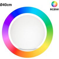 Tisch- oder Bodenlampe Außenkugel - RGBW - 2W- Ø40cm - von BARCELONA LED
