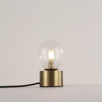 Tischlampe mit Glaskugel "BASS" - G9 von BARCELONA LED