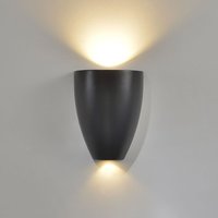 Barcelona Led - veine' Wandleuchte für Innenräume 7W cob Farbe Schwarz - Schwarz von BARCELONA LED