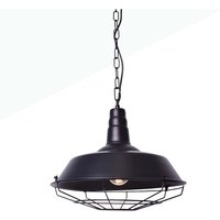 Barcelona Led - Vintage-Pendelleuchte 'elanio Farbe Schwarz - Schwarz von BARCELONA LED