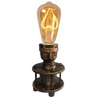 Vintage Tischlampe Bronze Farbe E27 von BARCELONA LED