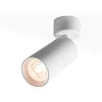 Wand- und Deckenleuchte für GU10 Glühbirne 360º verstellbar Farbe Weiß - Weiß von BARCELONA LED