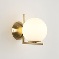Wandlampe Glaskugel "ATOM" - E27 - Ø 15cm von BARCELONA LED
