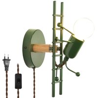 Wandleuchte 'Doll' - Mit Schalter und Stecker - E27 von BARCELONA LED