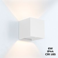 Wandleuchte KURTIN 6W einstellbarer Lichtwinkel - Weiß von BARCELONA LED