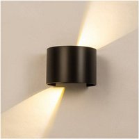 Barcelona Led - Wandleuchte 'lat' 6W dimmbare Lichtblende Farbe Schwarz - Schwarz von BARCELONA LED