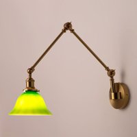 Wandleuchte mit Flexo "BILLAR" - Grün - E27 von BARCELONA LED