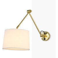 Barcelona Led - elbow' Wandleuchte mit Gelenk E27 Farbe Gold­far­ben - Gold­far­ben von BARCELONA LED