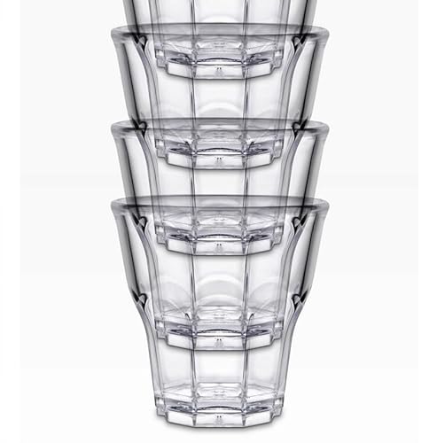 BARCRAFTERS Schnapsglas 10er Set | Kunststoff SAN | 2 cl 4 cl | Shot | Kurzer | Stamperl | Pinnchen | BPA frei BARCRAFTERS Schnapsglas 10er Set | Kunststoff SAN | 2 cl 4 cl | Shot | Kurzer | Stamperl | Pinnchen | BPA frei von BARCRAFTERS