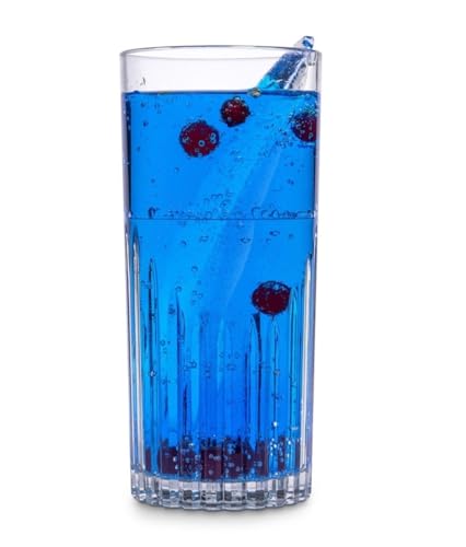 BARCRAFTERS Becher 4 Stück Bruchfest Longdrinkglas Kunststoff Outdoor | Trinkglas von BARCRAFTERS