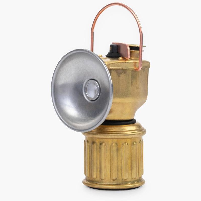 BAREBONES Camping Laterne Miners Lantern Mini Retro Lampe Dimmbar USB Akku LED von BAREBONES