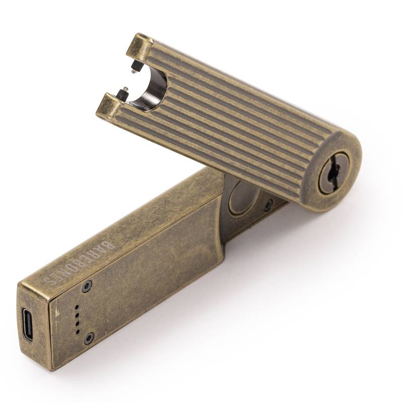BAREBONES Sturm Feuerzeug Pivot Arc Lichtbogen Design Elektrisch Akku Aufladbar von BAREBONES