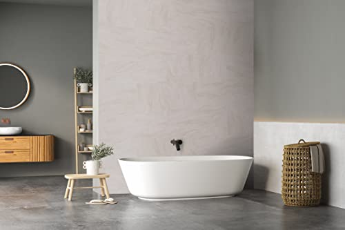 BARIDECOR XL ARENISCA Wandverkleidung 100% wasserdicht und einfache Montage, 9 Fliesen, mit bereits angebrachtem Klebeband, für Badezimmer, Wohnzimmer, Schlafzimmer, Arbeitszimmer BARIDECOR XL ARENISCA Wandverkleidung 100% wasserdicht und einfache Montage, 9 Fliesen, mit bereits angebrachtem Klebeband, für Badezimmer, Wohnzimmer, Schlafzimmer, Arbeitszimmer von BARIDECK