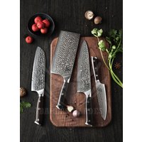 Kochmesser-Set 4-Teilig Mit Geschenkbox, Einzigartige Griffe, Scharfkantige Klingen, Hochzeitsgeschenk von BARLASBLADES