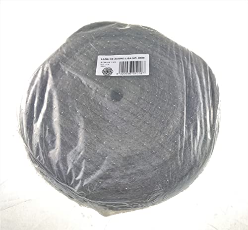Stahlwolle Spule 1 kg (glatt Nr. 0000) von BARLESA