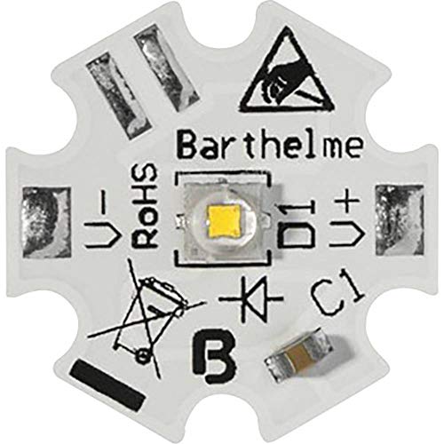 Barthelme HighPower-LED Warmweiß EEK: A+ (A++ - E) 6W 490lm 120° 1800mA 61003728 von Barthelme