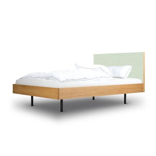BARTMANN Unidorm Classic - Holzbett aus Eiche mit Kopfteil aus Linoleum BARTMANN Unidorm Classic - Holzbett aus Eiche mit Kopfteil aus Linoleum von BARTMANN