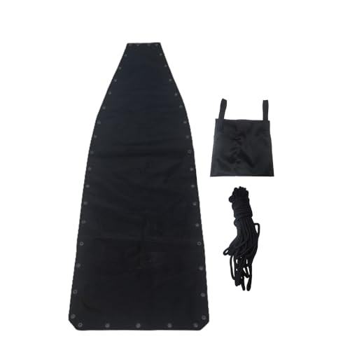 Verstärktes Ersatznetz und strapazierfähiges Seil-Set für Hängestuhl, Chaiseliege, mit einer eleganten Aufbewahrungstasche (nur Netz und Seil). von BASANOB