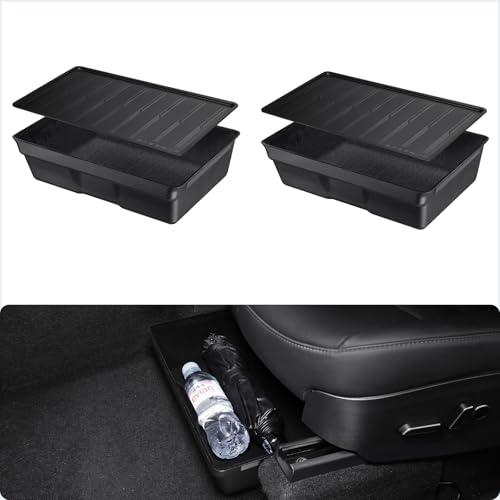 BASENOR Tesla Model Y 2021-2024 Sitz-Organizer Box 2PC Aufbewahrungsbox unter dem Sitz Organizer unter den vorderen Sitzen verstecktes Fach BASENOR Tesla Model Y 2021-2024 Sitz-Organizer Box 2PC Aufbewahrungsbox unter dem Sitz Organizer unter den vorderen Sitzen verstecktes Fach von BASENOR