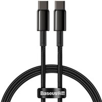 Tresice France - Baseus usb Type c - usb Type c Kabel Schnellladung Power Delivery Quick Charge 100 w 5 a 1 m schwarz (CATWJ-01) von TRESICE FRANCE