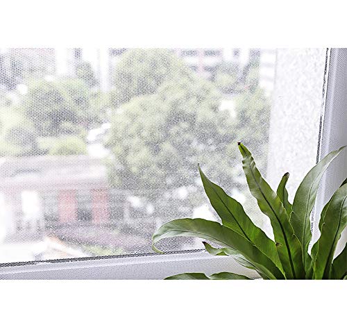 Langlebiges Fiberglas-Fensternetz, einfach zu schneiden und zu installieren, Fensterschutz für Katzen, Fensternetz hält Insekten, Mäuse, Schlangen und Horneten draußen. von BASHI