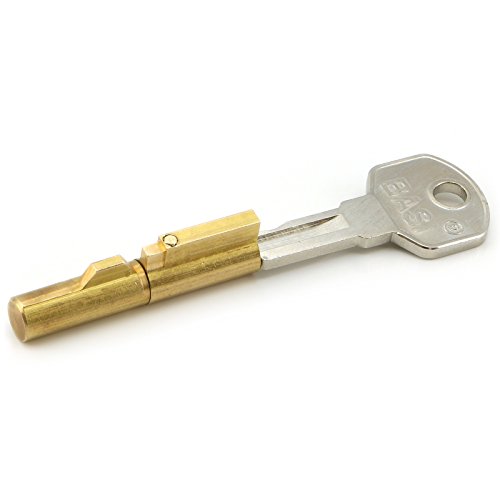 BASI® Schlüssellochsperrer/Steckschloss SS12 für Buntbartschlösser (Zimmertüren) Zylinder Ø 7 mm von BASI