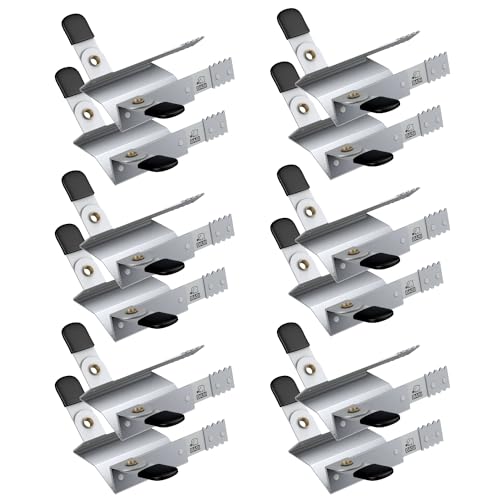 BASI | 6x Paar Rollladenklemmen Rollladensicherung | Einbruchschutz für Fenster-Rollladen | Klemmsicherung Einbruchsicherung für Rolläden | 12 Stück BASI | 6x Paar Rollladenklemmen Rollladensicherung | Einbruchschutz für Fenster-Rollladen | Klemmsicherung Einbruchsicherung für Rolläden | 12 Stück von BASI