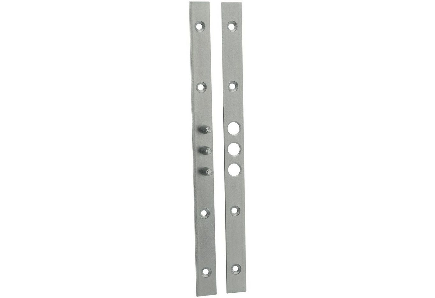 BASI Türbandseitensicherung BASI® Bändersicherung mit 3 Zapfen 280x20mm BS280 Typ 9552-0000, Tür-Bändersicherung 3 Zapfen verzinkt BS280 von BASI