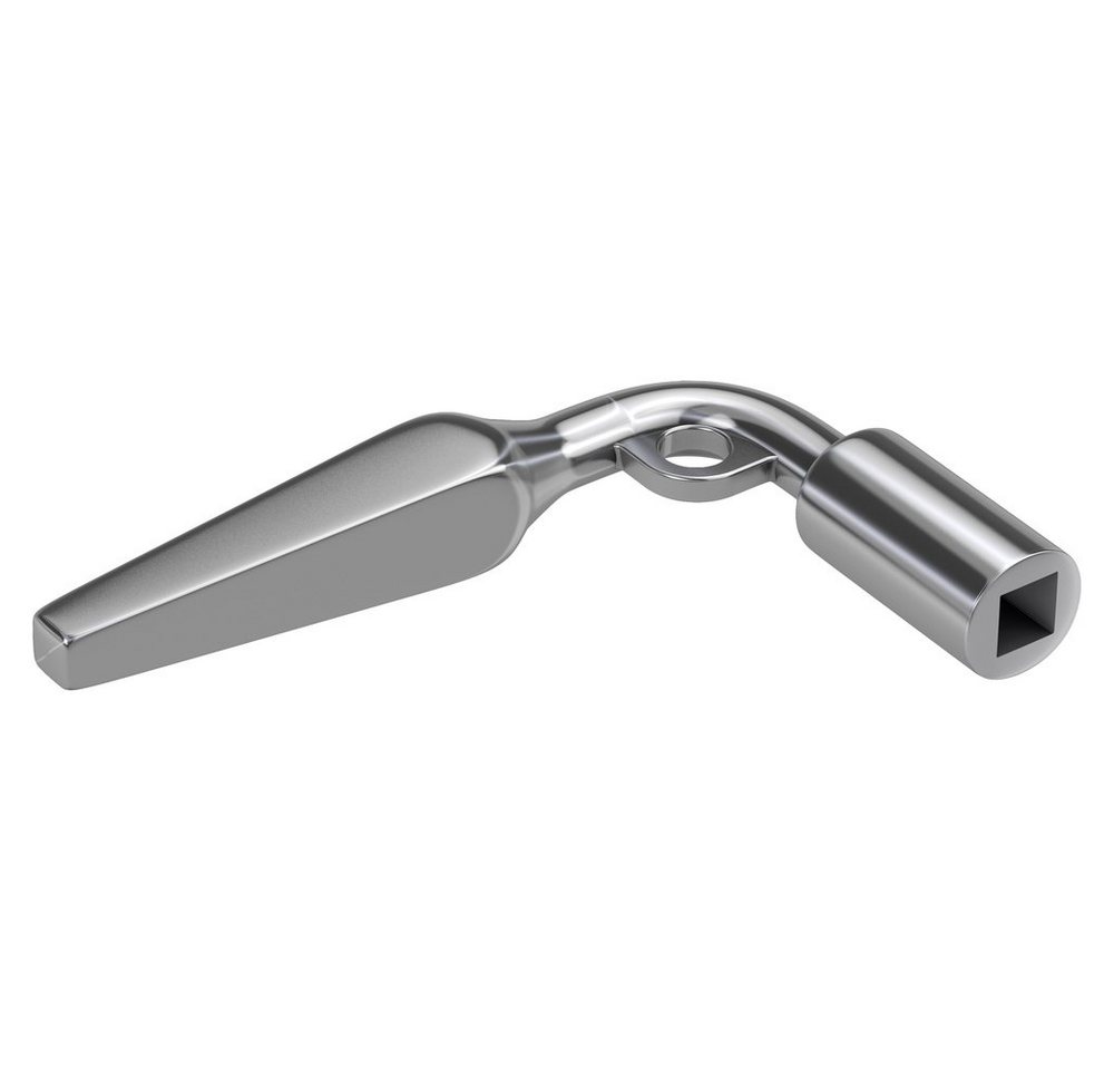 BASI Türriegel Basi 310A Vierkantschlüssel Silber BASI Türriegel Basi 310A Vierkantschlüssel Silber von BASI