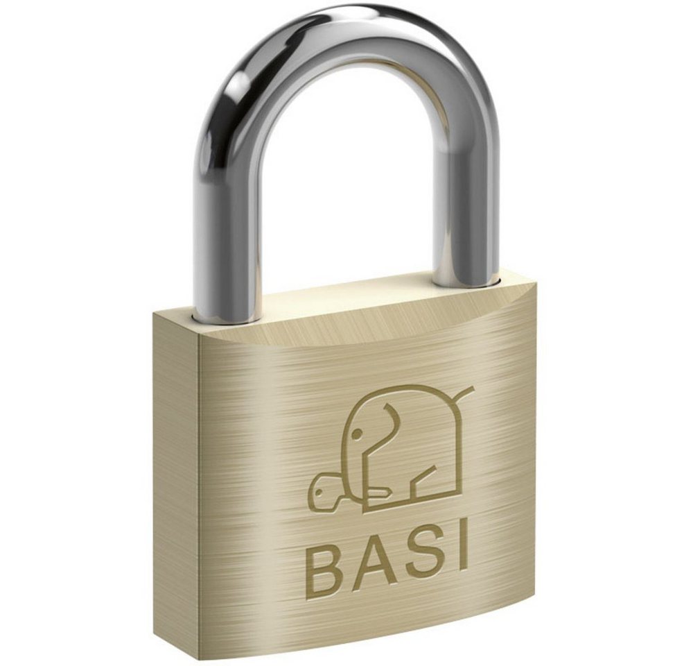 BASI Vorhängeschloss Basi 6110-4001-4003 Vorhängeschloss gleichschließend von BASI