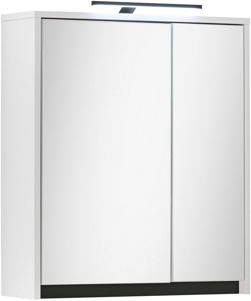 BASIC by Balculina Badezimmerspiegelschrank Avanto B/H/T 60x70x20 cm (1-St) Breite 60cm, Softclose für Türen, FSC-Mix 70% von BASIC by Balculina