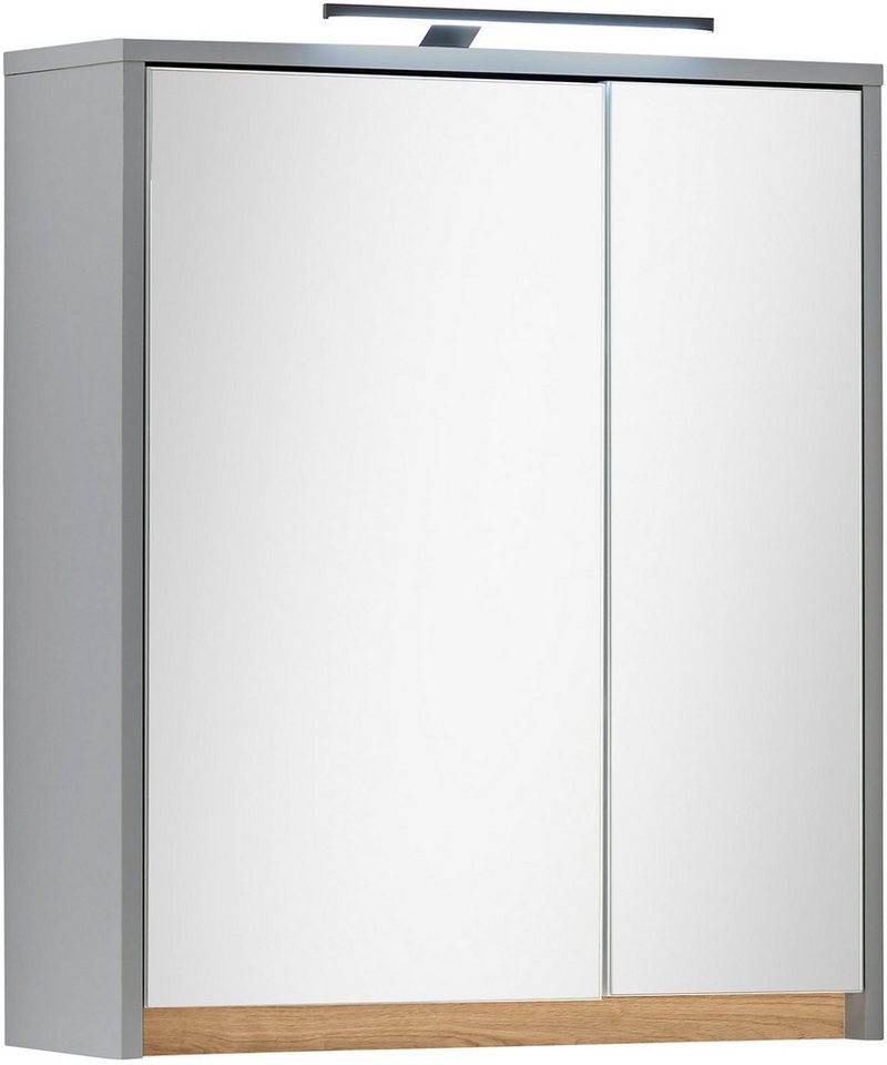 BASIC by Balculina Badezimmerspiegelschrank Avanto B/H/T 60x70x20 cm (1-St) Breite 60cm, Softclose für Türen, FSC-Mix 70% von BASIC by Balculina