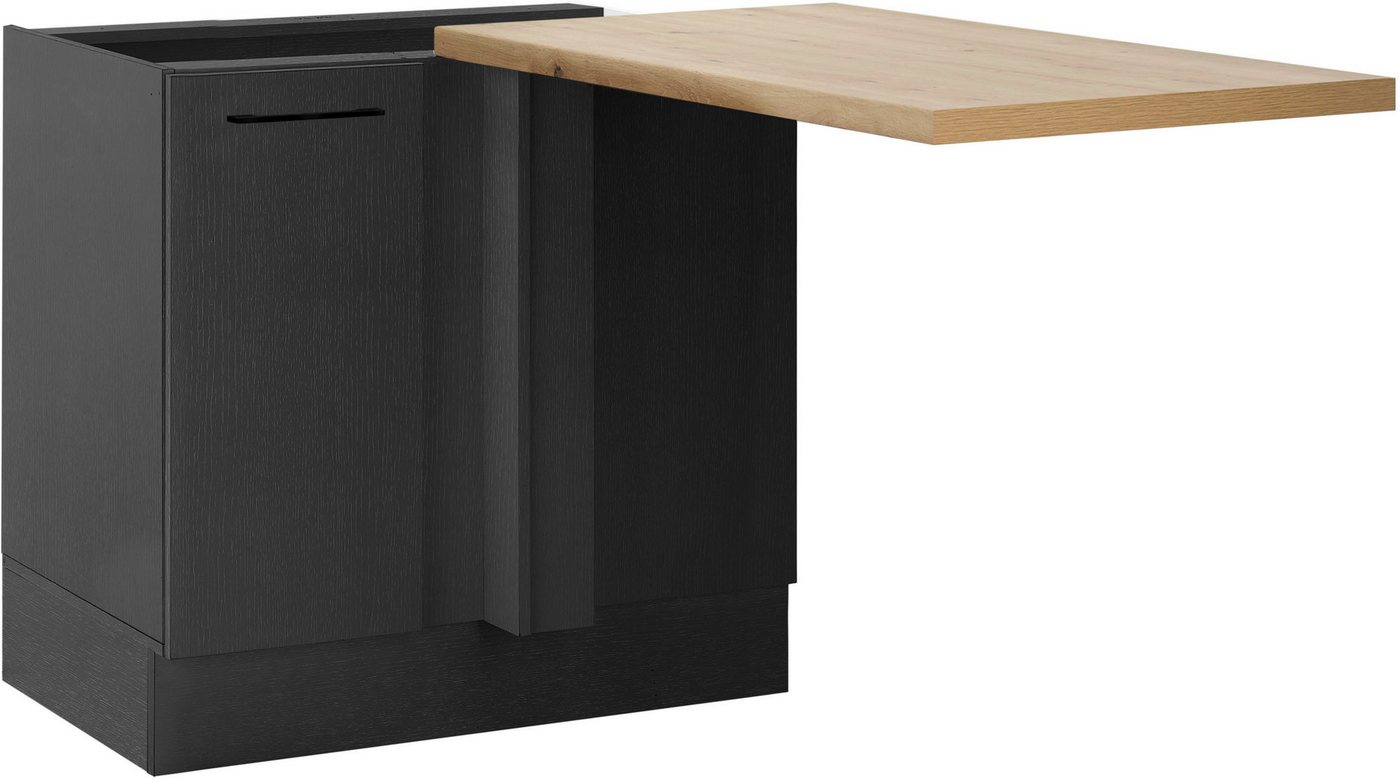 BASIC by Balculina Eckunterschrank Turin (1-St) Breite 105 cm, wahlweise in schwarz matt oder weiß matt von BASIC by Balculina