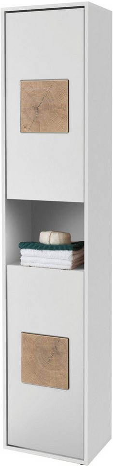 BASIC by Balculina Hochschrank Este (1-St) Hochschrank mit 2 Türen und 40 cm Breite von BASIC by Balculina